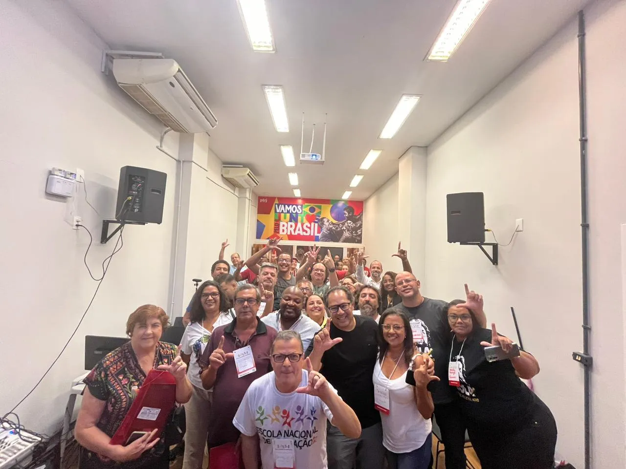 Participantes do Curso de Tutores do Rio de Janeiro